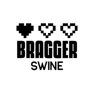 BraggerSwine logo