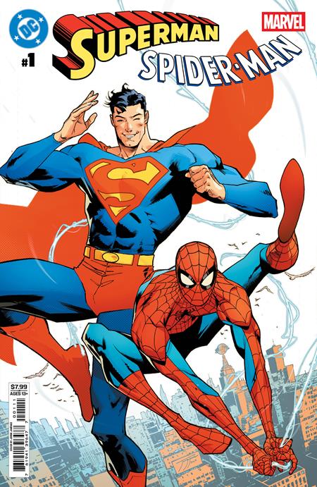 DC Marvel Superman Spider-Man #1 One Shot Cover A Jorge Jimenez | Historic Crossover Event