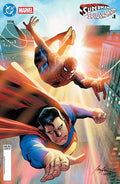DC Marvel Superman Spider-Man #1 One Shot Cover C Rafael Albuquerque Card Stock Variant | Historic Crossover
