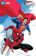 DC Marvel Superman Spider-Man #1 One Shot Cover D Clayton Crain Card Stock Variant | Historic Crossover