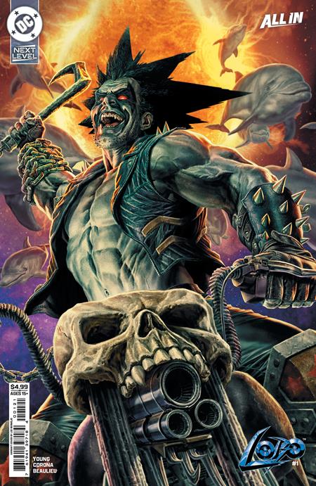 Lobo #1 Cover B Lee Bermejo Card Stock Variant | Main Man DC Comics First Issue