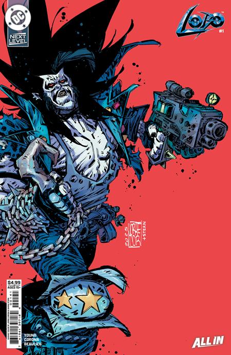 Lobo #1 Cover D Jorge Corona Next Level Card Stock Variant | Main Man DC Comics First Issue
