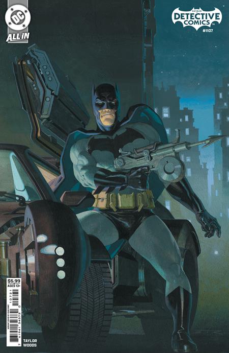 Detective Comics #1107 Cover B Esad Ribic Card Stock Variant | DC Comics Batman Dark Knight