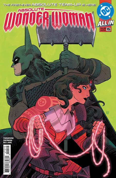 Absolute Wonder Woman #15 Second Printing Cover A Hayden Sherman | DC Comics Absolute Universe