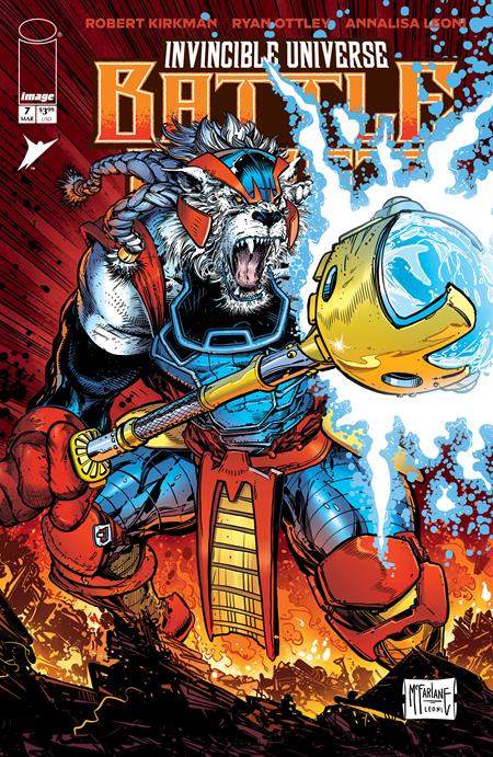 Invincible Universe Battle Beast #7 Cover B Todd McFarlane & Annalisa Leoni Variant | Image Comics