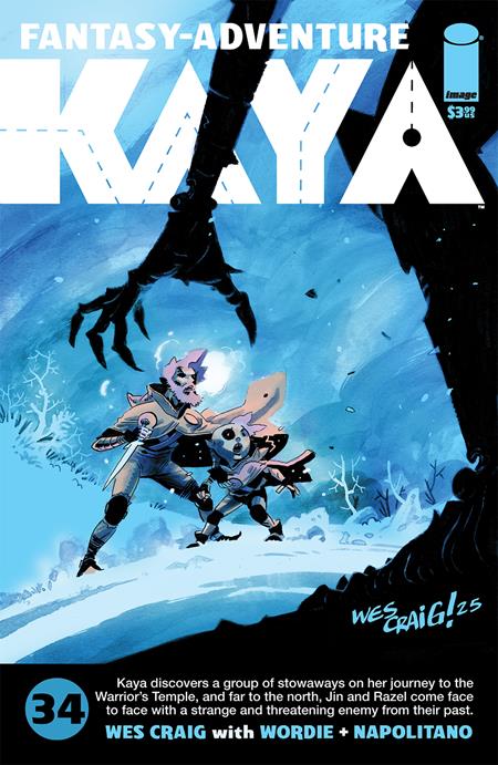 Kaya #34 Cover A Wes Craig | Image Comics Fantasy Adventure Action