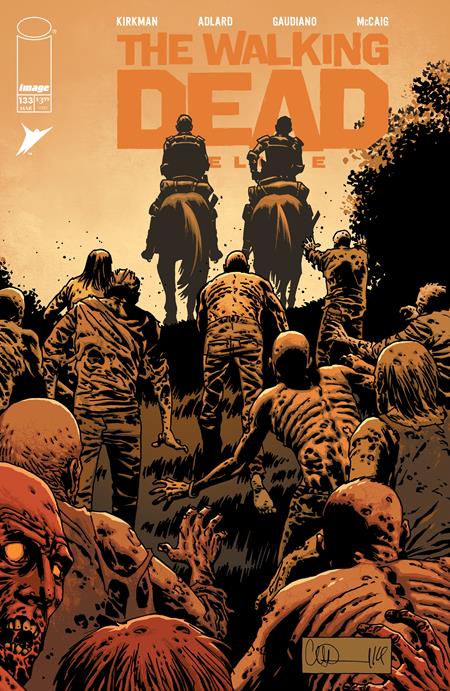 Walking Dead Deluxe #133 Cover B Charlie Adlard & Dave McCaig Variant | Mature Readers Image Comics
