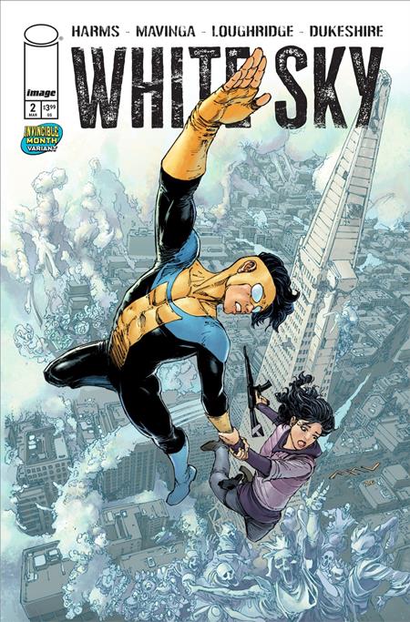 White Sky #2 Cover C JP Mavinga Invincible Team Up Variant | Mature Readers Image Comics
