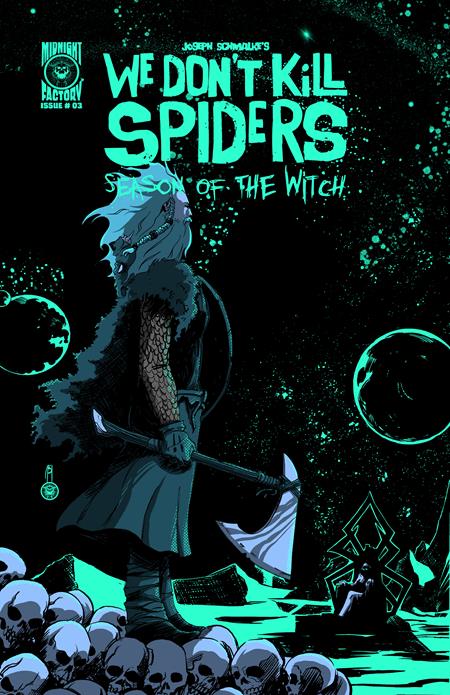 We Don't Kill Spiders: Season of the Witch #3 Cover A Joseph Schmalke | Fantagraphics Horror Occult
