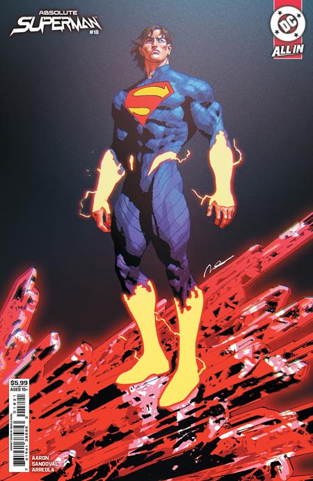 Absolute Superman #18 Cover B Gerald Parel Card Stock Variant | DC Comics Absolute Universe