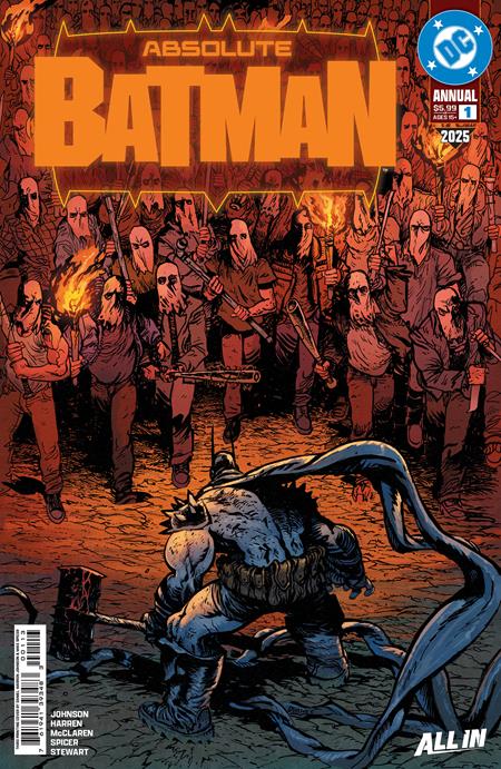 Absolute Batman 2025 Annual #1 One-Shot Third Printing Cover A Daniel Warren Johnson – DC Comics