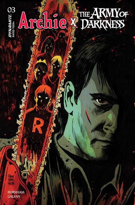 Archie x Army of Darkness #3 Cover A Francesco Francavilla Variant | Dynamite Entertainment Horror Comedy Crossover