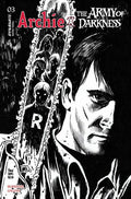 Archie x Army of Darkness #3 Cover M Francesco Francavilla Line Art Variant | Dynamite Entertainment Horror Comedy