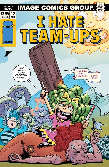Blood & Thunder #12 Cover E EJ Su I Hate Fairyland Team Up Variant | Image Comics Mature Readers Crossover