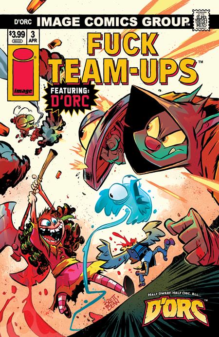DORC #3 Cover D Brett Bean I Hate Fairyland Team-Up NSFW Variant – Image Comics
