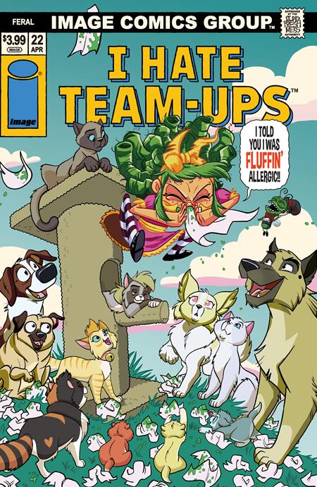 Feral #22 Cover D Tony Fleecs I Hate Fairyland Team-Up Variant – Image Comics