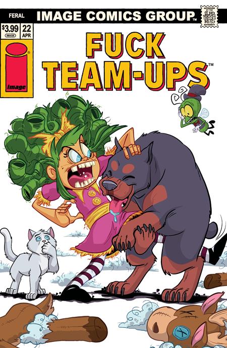 Feral #22 Cover E Tony Fleecs I Hate Fairyland Team-Up NSFW Variant – Image Comics