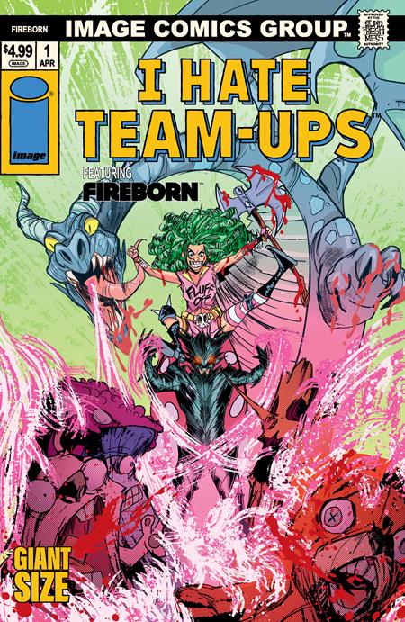 Fireborn #1 Cover N Patrick Mulholland I Hate Fairyland Team-Up Variant – Image Comics