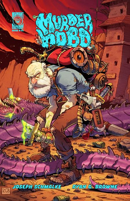Murder Hobo #1 Cover B Ryan G. Browne Variant (MR) – Midnight Factory