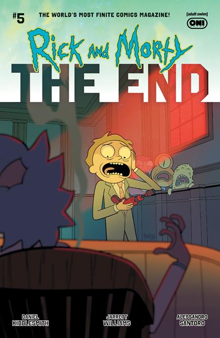 Rick and Morty: The End #5 (of 6) Cover A Dave Bardin – Oni Press