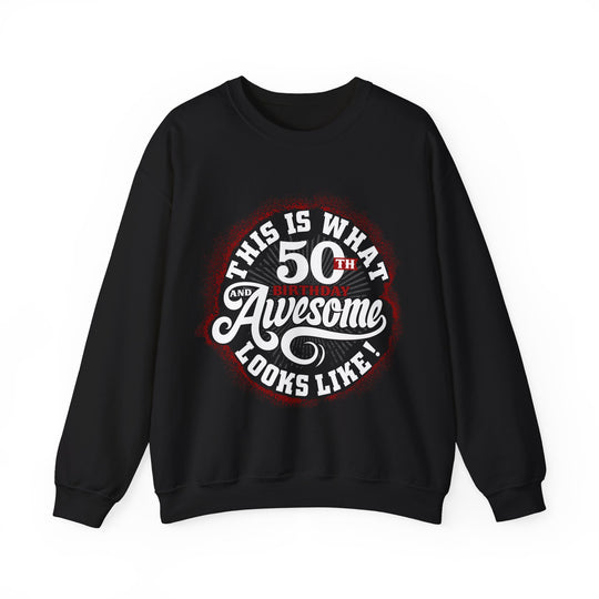 This Is What 50 Looks Like Unisex Heavy Blend™ Crewneck Sweatshirt