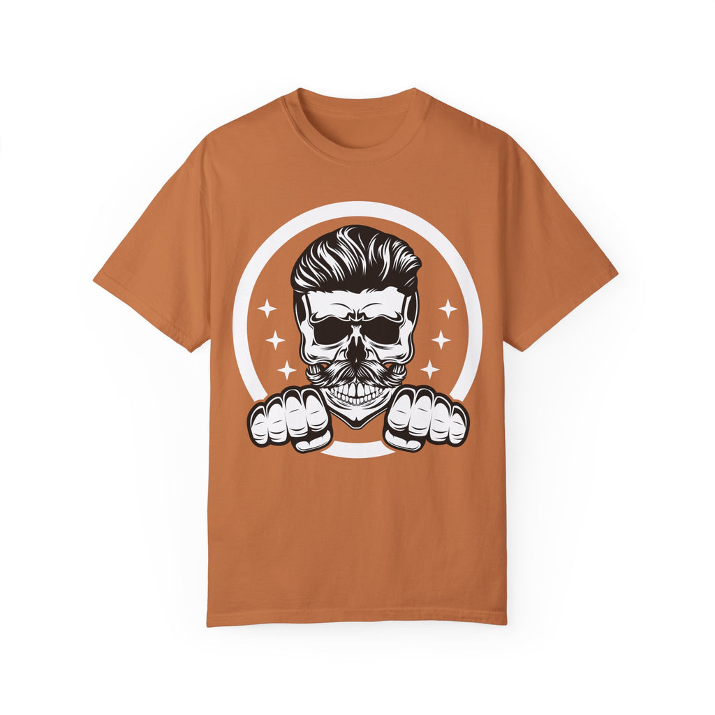 BraggerSwine Unisex Garment-Dyed T-Shirt - Skull & Knuckles