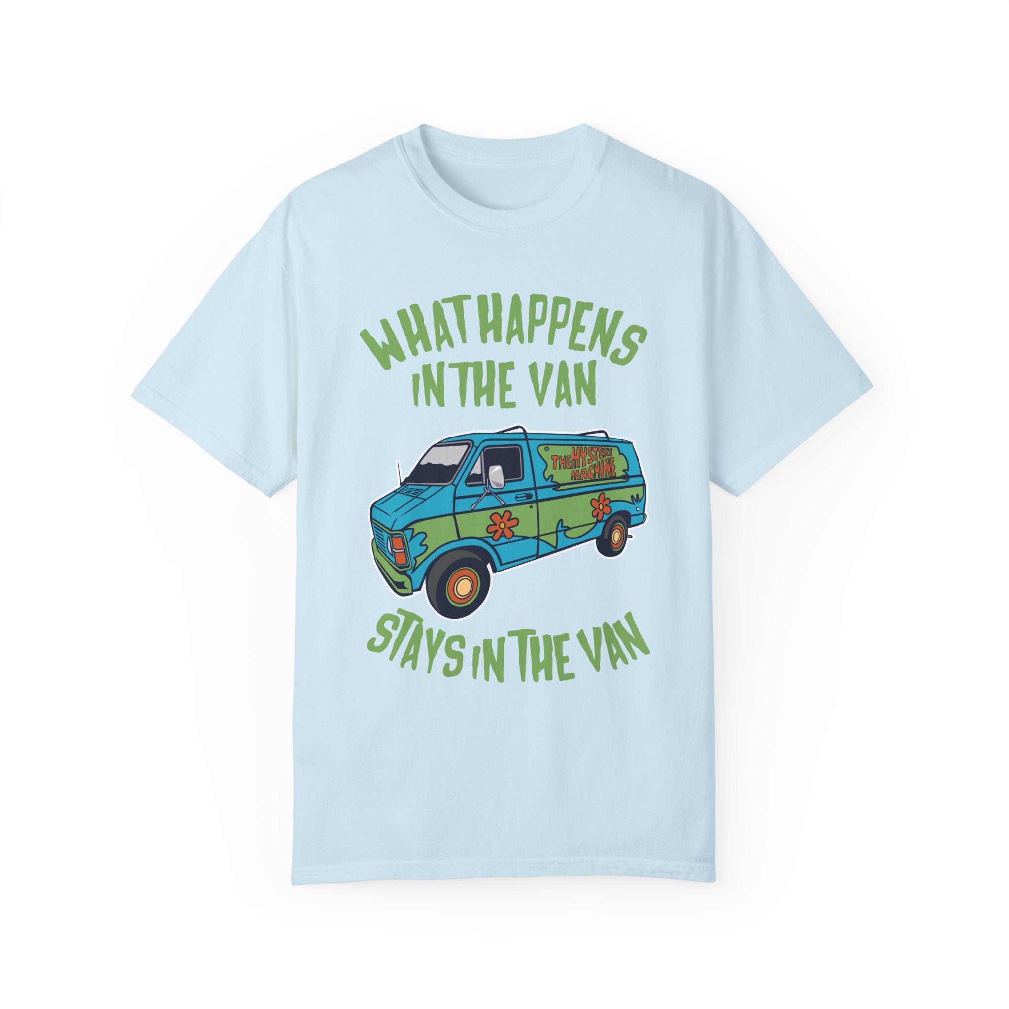 BraggerSwine Unisex Garment-Dyed T-Shirt - What Happens In The Van