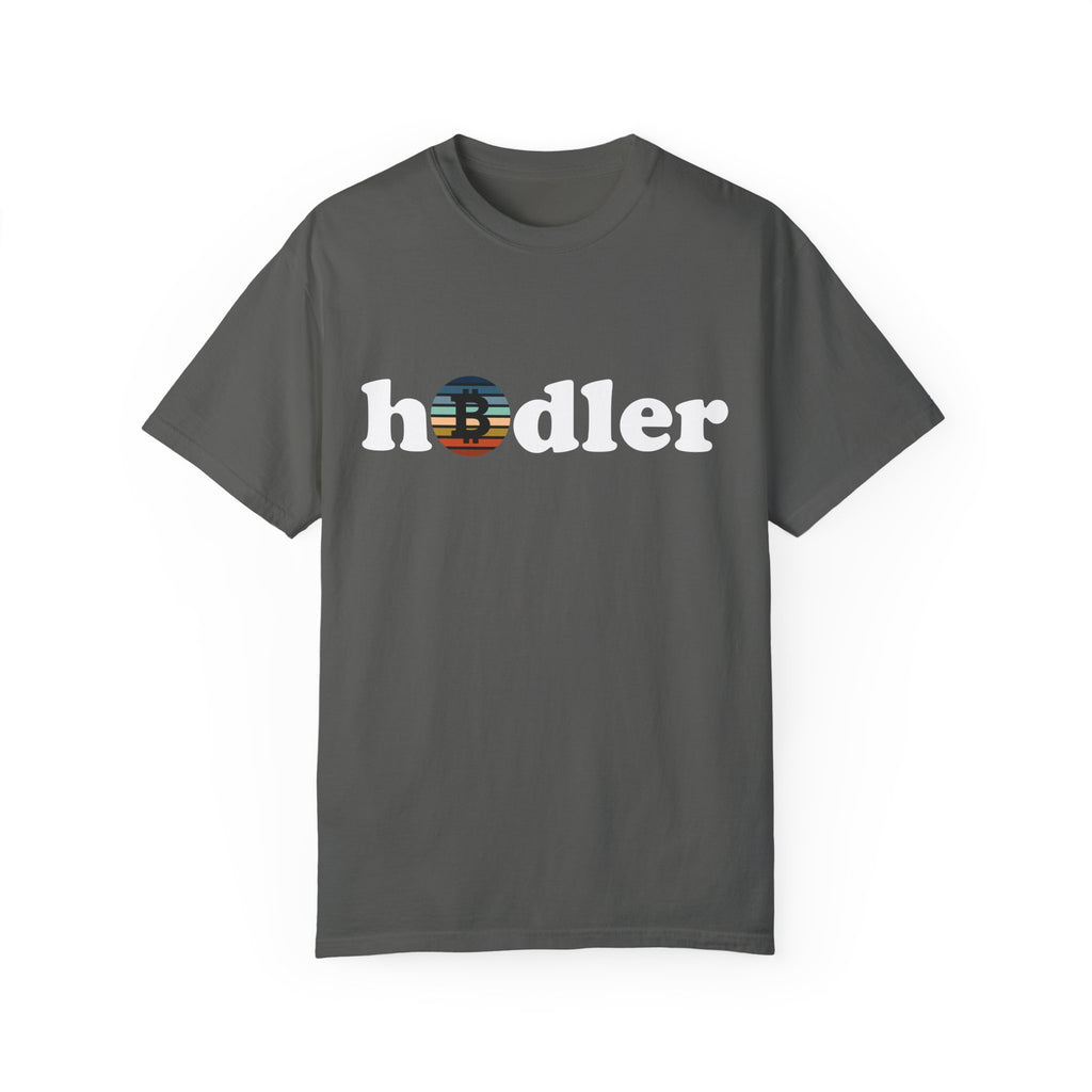 BraggerSwine Unisex Garment-Dyed T-Shirt - hodler - Tee
