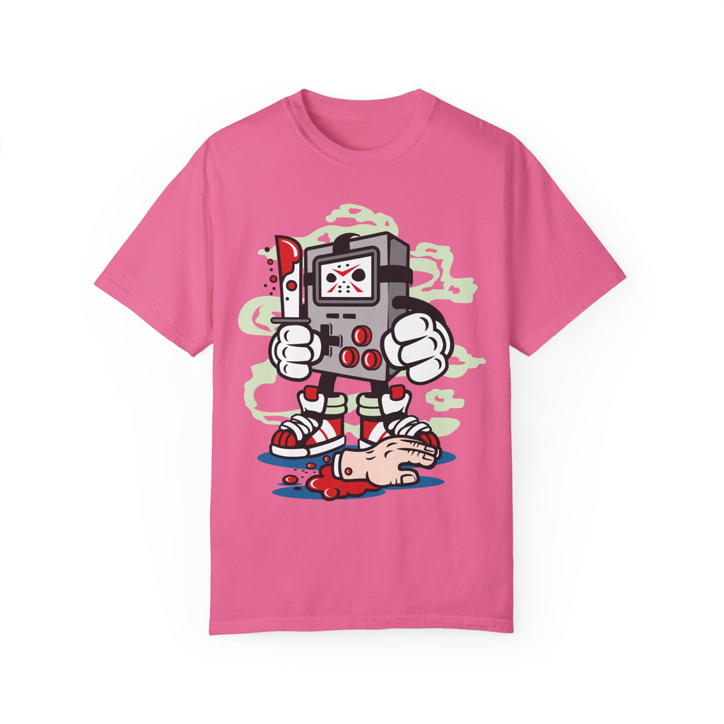BraggerSwine Unisex Garment-Dyed T-Shirt - Gamer Serial Killer