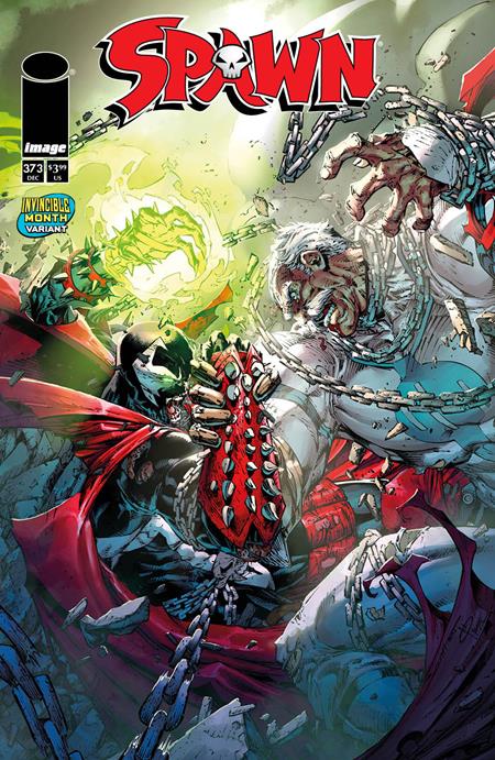 Spawn #373 Cover C Brett Booth Invincible Team Up Variant | Image Comics Crossover