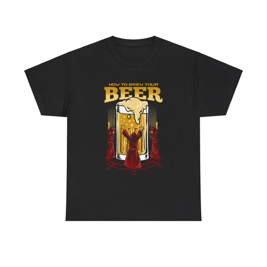 Brew Your Beer Unisex Heavy Cotton Tee