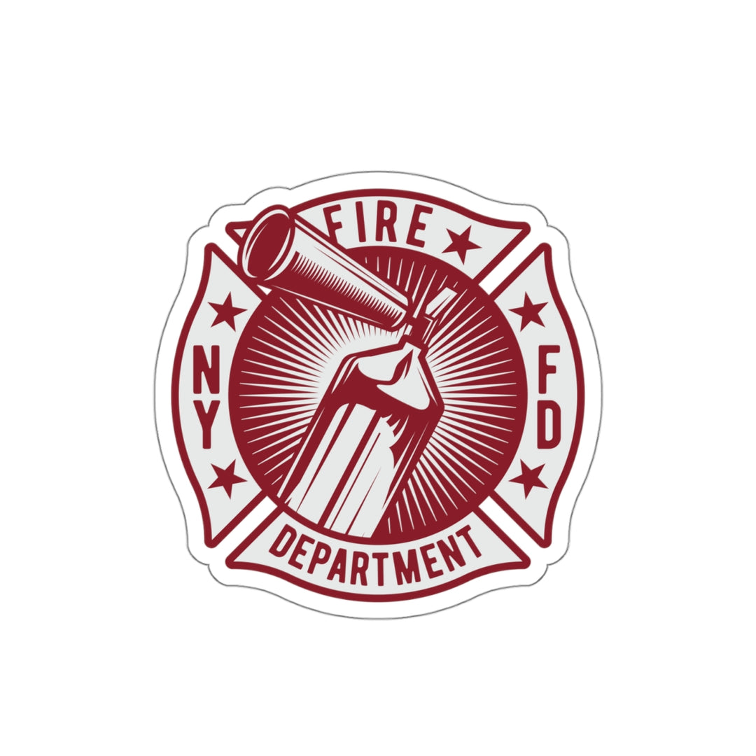 NY FD Fire Department Kiss-Cut Stickers