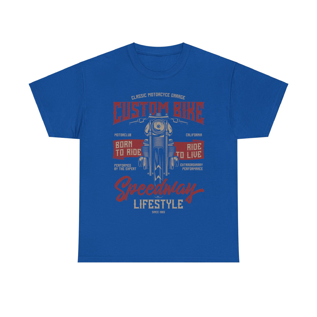 Custom Bike Lifestyle Unisex Heavy Cotton Tee