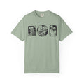Skeleton Love Graphic T-Shirt — Vintage Gothic Couple Illustration