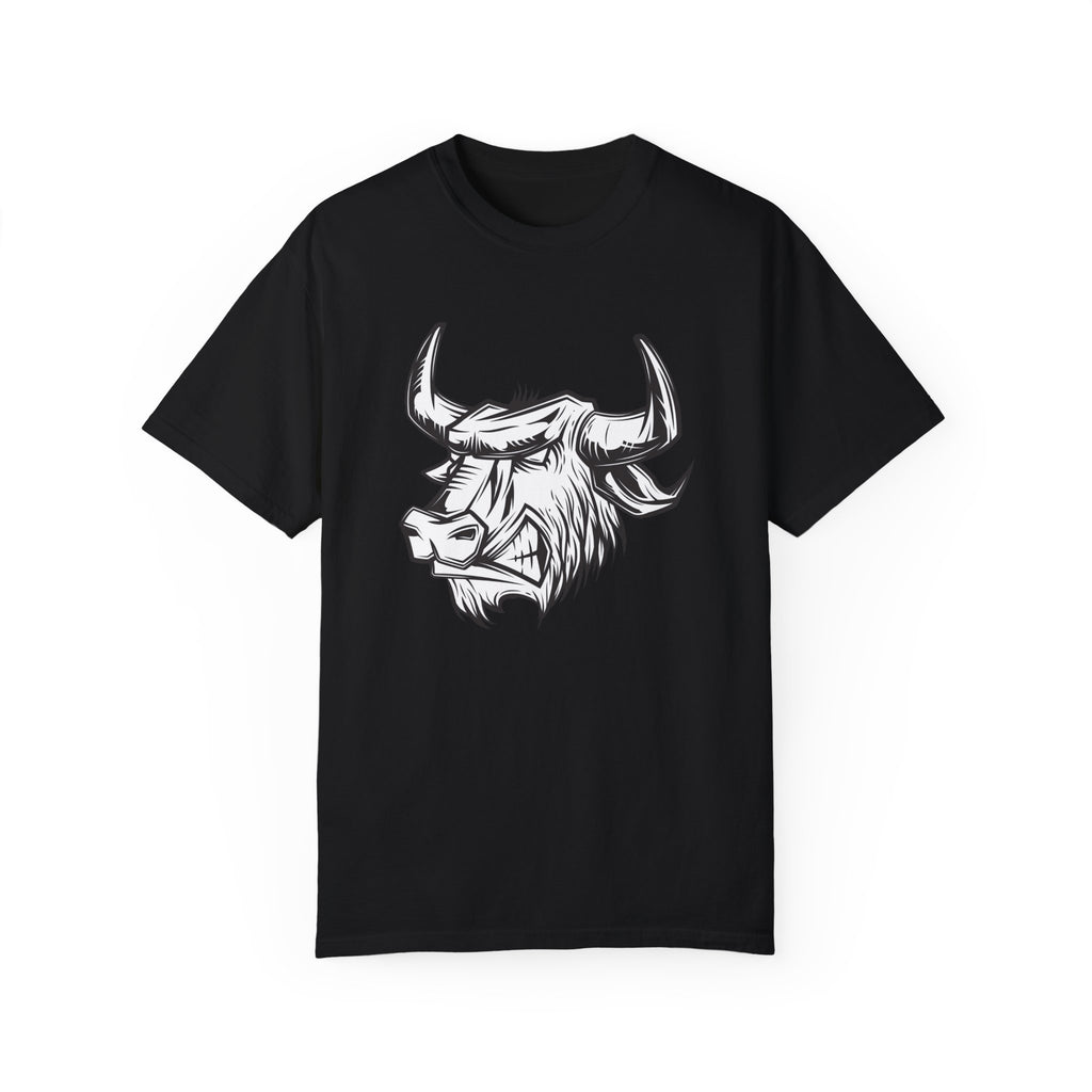 BraggerSwine Unisex Garment-Dyed T-Shirt - Bull