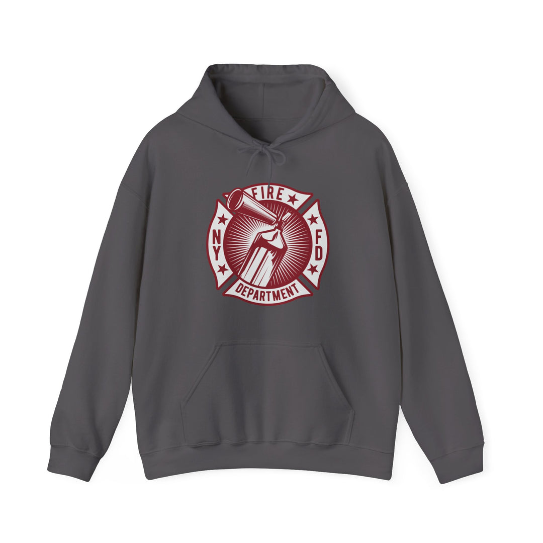 NY FD Fire Department Unisex Heavy Blend™ Hooded Sweatshirt