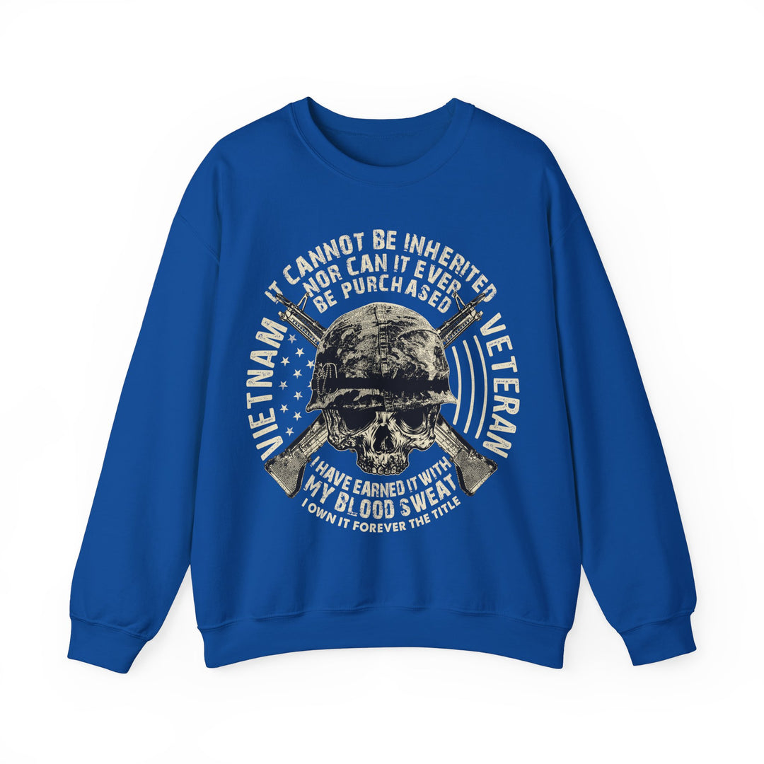 Vietnam Veteran Skull Unisex Heavy Blend™ Crewneck Sweatshirt