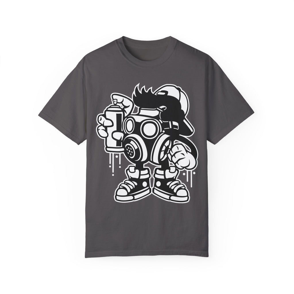 BraggerSwine Unisex Garment-Dyed T-Shirt - Graffiti Bomber