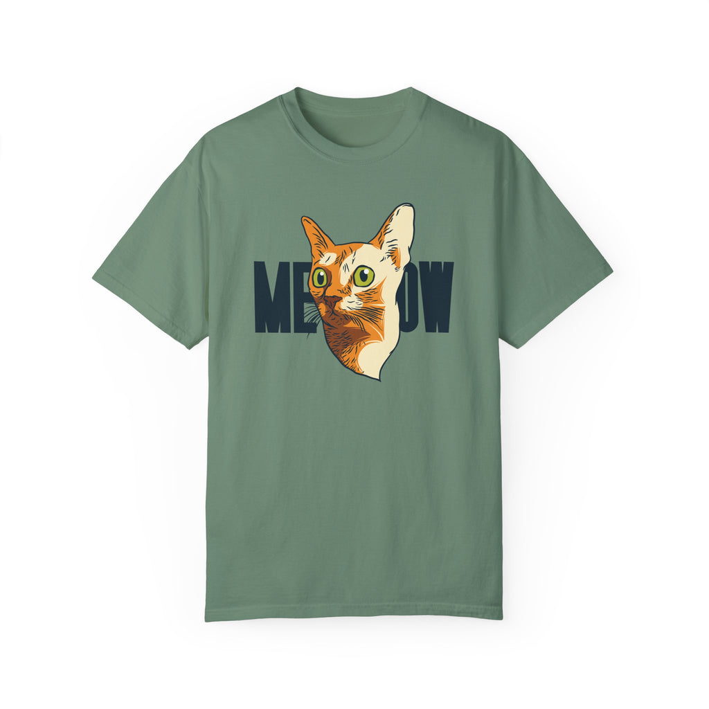 BraggerSwine Unisex Garment-Dyed T-Shirt - Meow