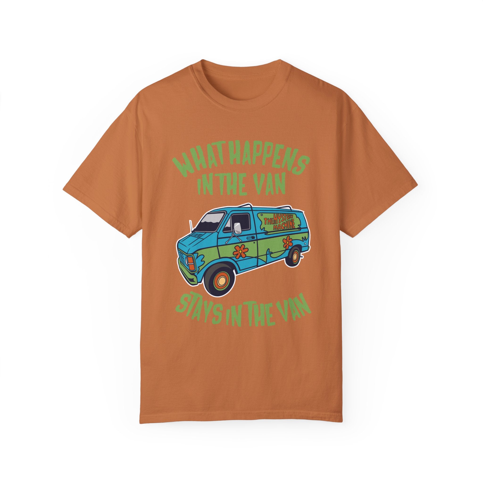 BraggerSwine Unisex Garment-Dyed T-Shirt - What Happens In The Van
