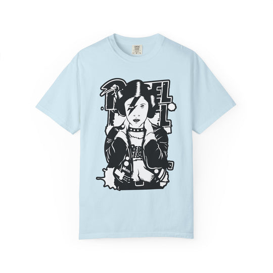 Punk Girl Graphic T-Shirt — Retro Rock Band Tee