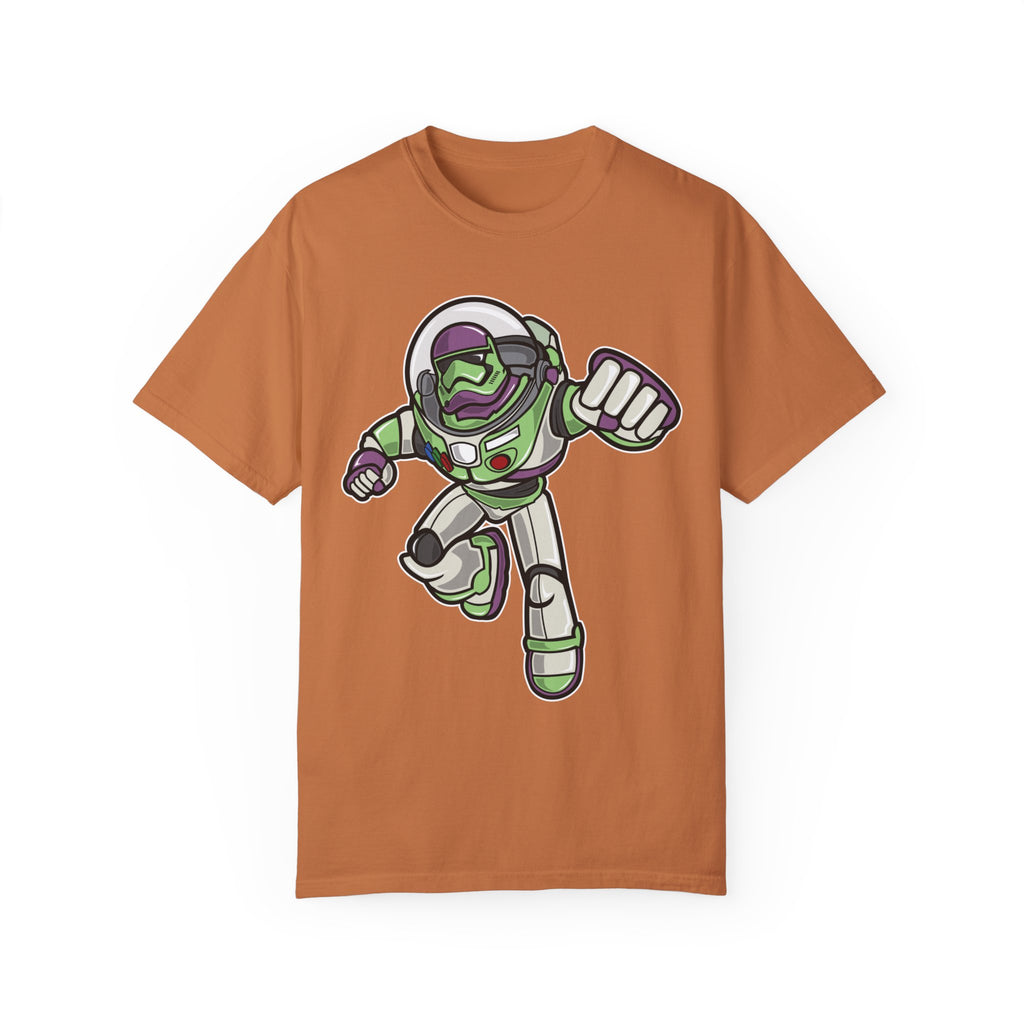 BraggerSwine Unisex Garment-Dyed T-Shirt - Buzz Storm Trooper
