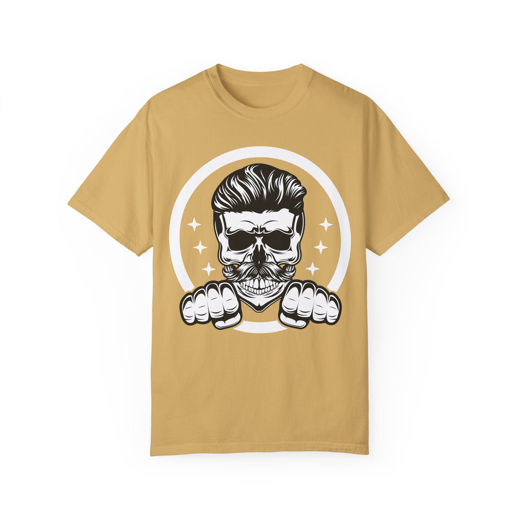 BraggerSwine Unisex Garment-Dyed T-Shirt - Skull & Knuckles