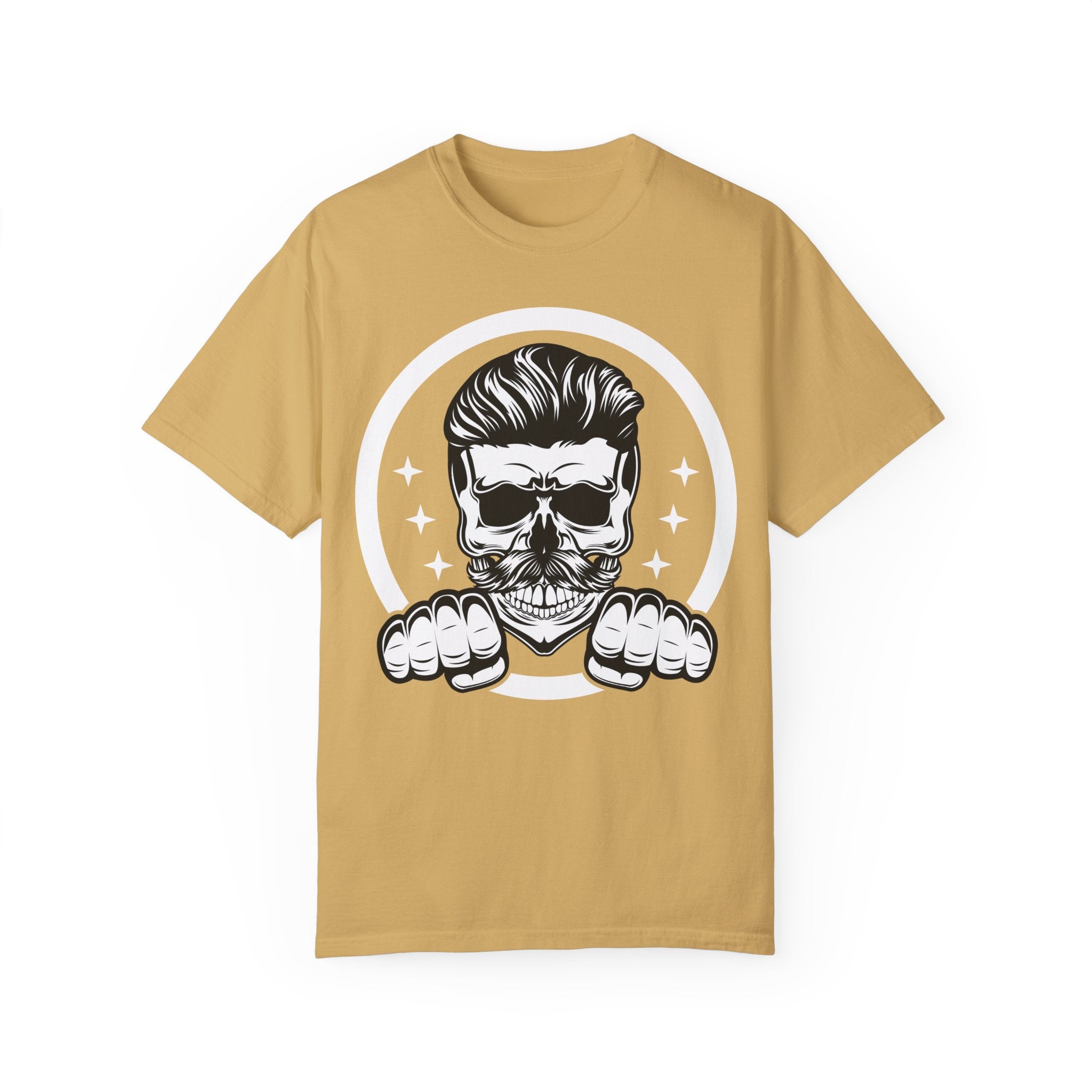 BraggerSwine Unisex Garment-Dyed T-Shirt - Skull & Knuckles
