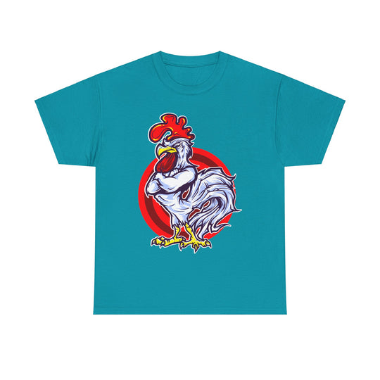 The Rooster Unisex Heavy Cotton Tee