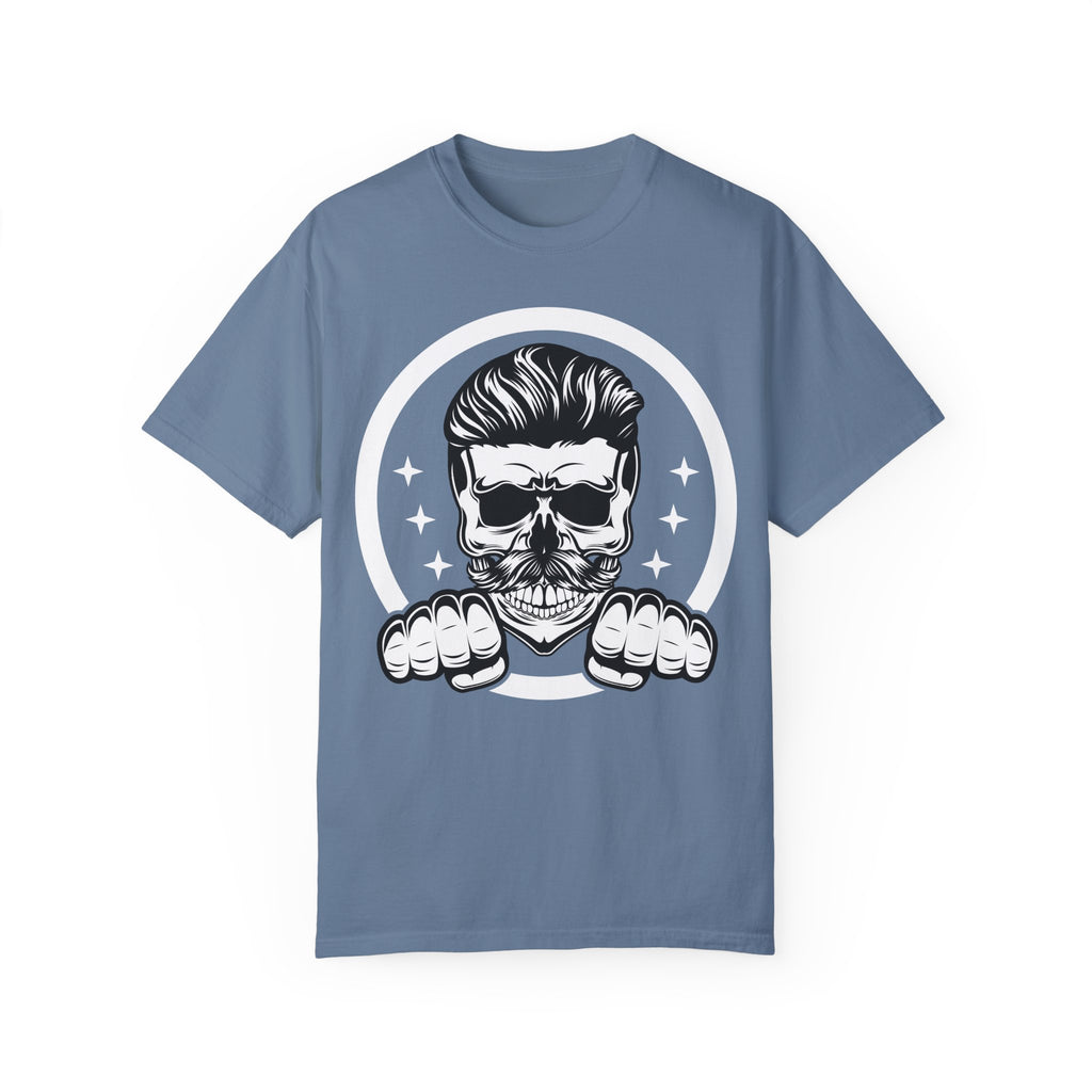 BraggerSwine Unisex Garment-Dyed T-Shirt - Skull & Knuckles