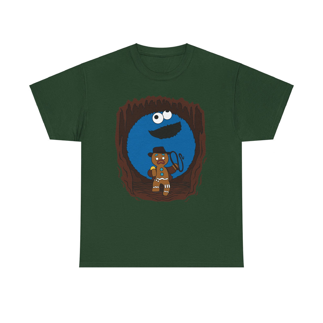 Indiana Jones Cookie Unisex Heavy Cotton Tee