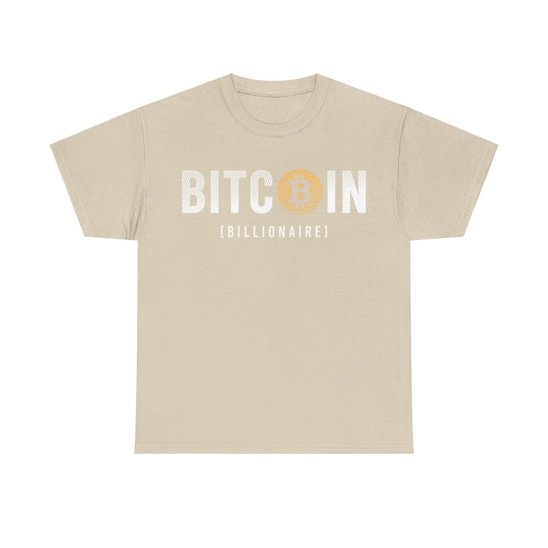 Bitcoin Billionaire Unisex Heavy Cotton Tee