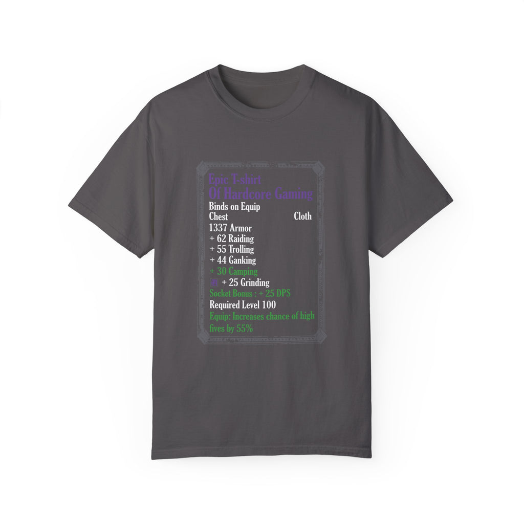 BraggerSwine Unisex Garment-Dyed T-Shirt - Epic T-Shirt