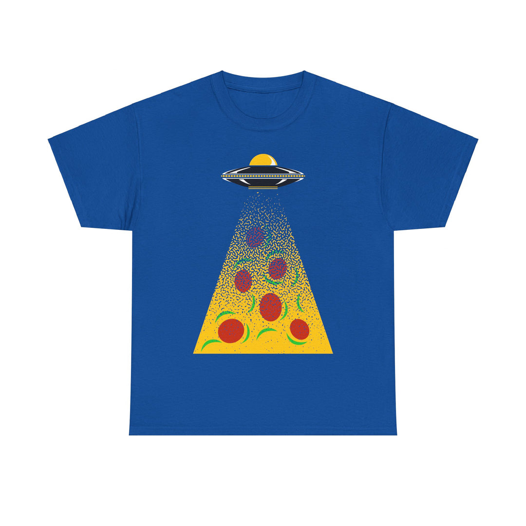 Alien Pizza Unisex Heavy Cotton Tee